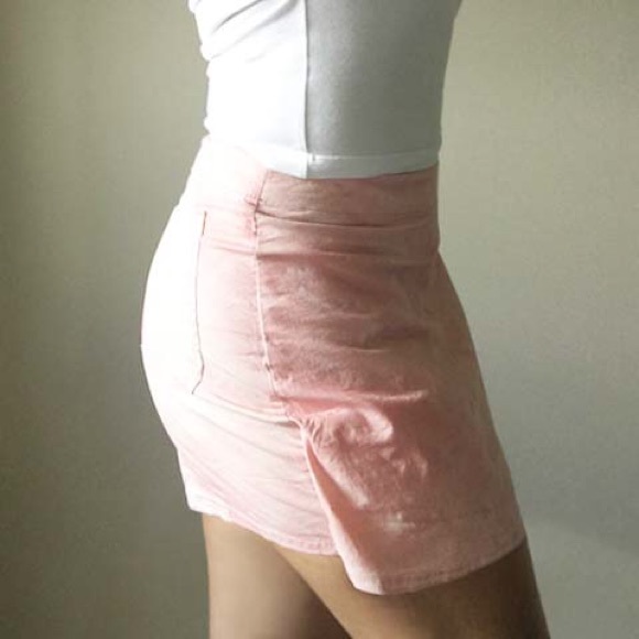 PACIFIC TRAIL Pink Acid Wash Skorts - Picture 8 of 11